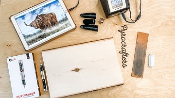 LIVE Wood Burning Session