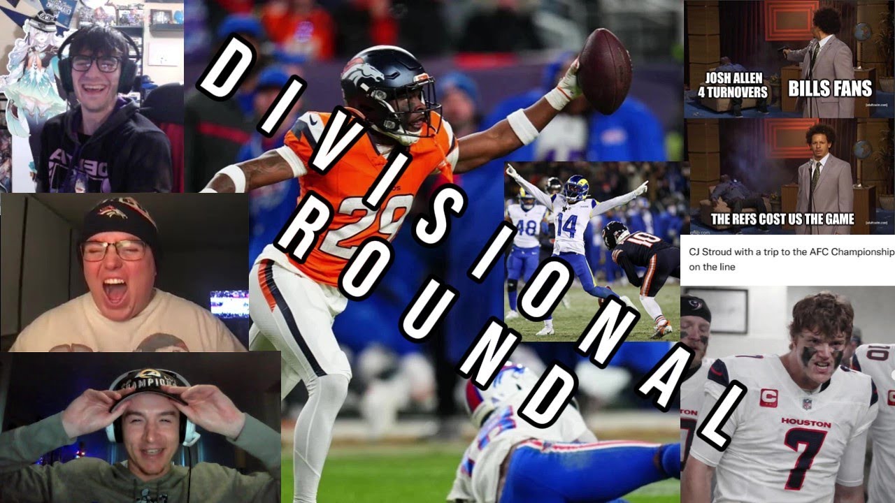 BO NIX BROKE THE BILLS! NFL Divisional Reaction + Conference Championship Picks