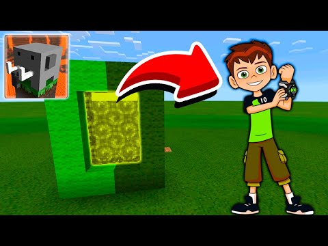 How to Make a PORTAL to BEN 10 Dimension in Craftsman : Building Craft