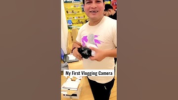 My First Vlogging Camera 🎥 || Sony Zv E10 #shorts #sonyzve10 #sony #vlog