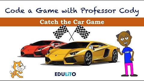 Code a Catch the Car Racing Game using Scratch - Prof Cody Teaches Kids to Code