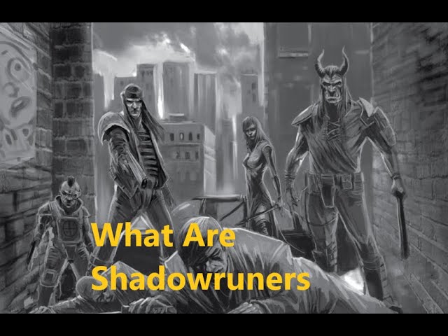 Shadowrunner Profession in Shadowrun