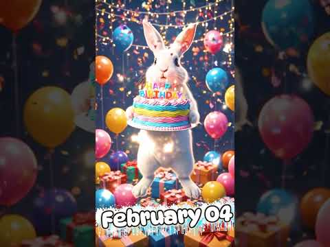 February 04 The Best Happy Birthday Song 2026 Happy Birrthday 