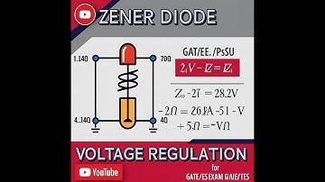 Zener Diode & Voltage Regulation Numericals | GATE/ECE/PSU Analog Electronics
