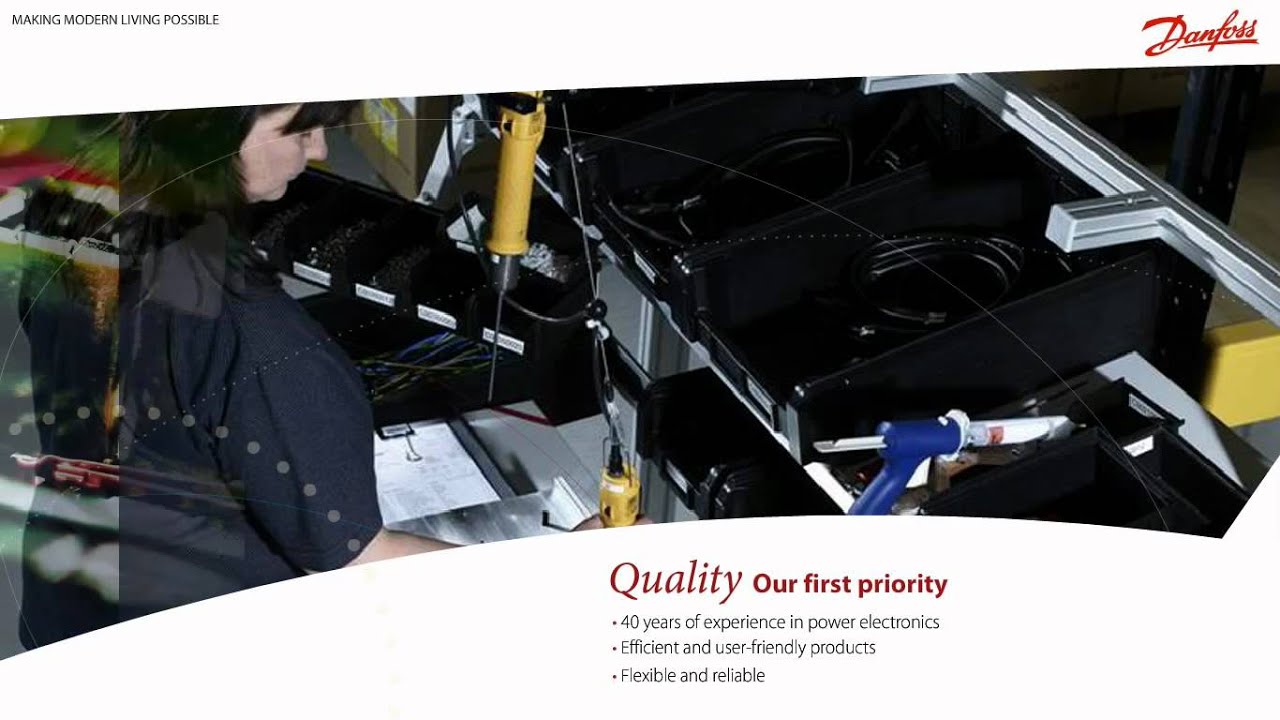Высокое качество и сервис инверторов Данфосс - YouTube