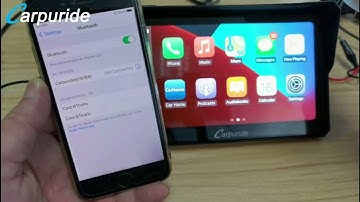 Carpuride W702/W502 Connection Method