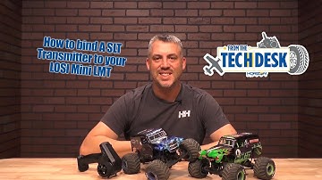 How to bind A SLT Transmitter to your LOSI Mini LMT