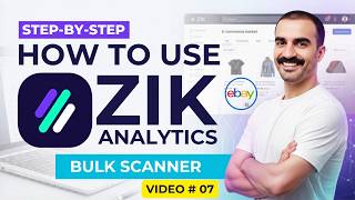 How To Use Zik Analytics | Zik Analytics Bulk Scanner For Ebay | FBA Master