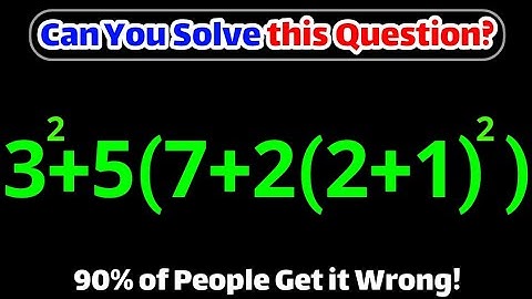 Most People Get This Simple Math Question WRONG! Can you solve it?📚