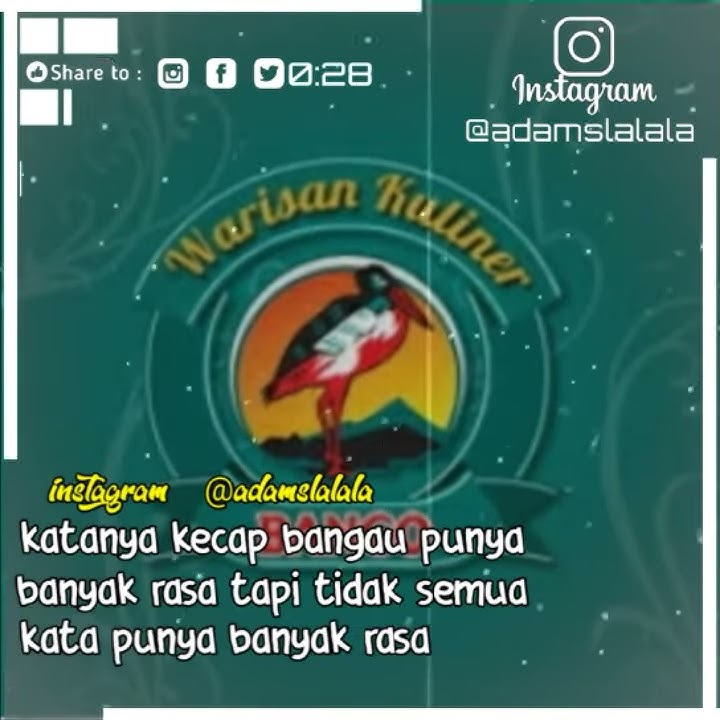 Story wa kecap bango