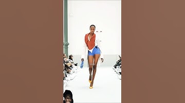 She can dominate this industry with this walk.❤️‍🔥 (esther samuel) #runway #ottolinger #ottolinger
