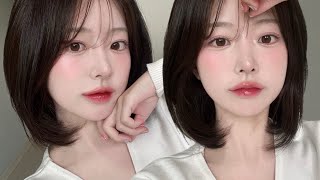 사랑스러운 토끼상 메이크업🐰🎀 핑잘봄 인생템•웜톤 토끼혀립•봄웜 메이크업 | 나는지원