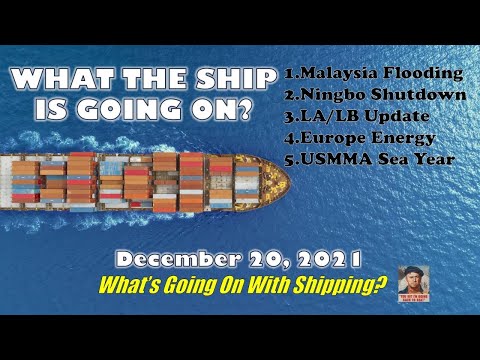 What the Ship is Going On? Port Klang Flood, Ningbo, LA/LB Update, Europe Energy, & USMMA Sea Year