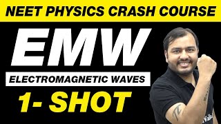 ELECTROMAGNETIC WAVE - EMW in One Shot - All Concepts & PYQs | NEET Physics Crash Course