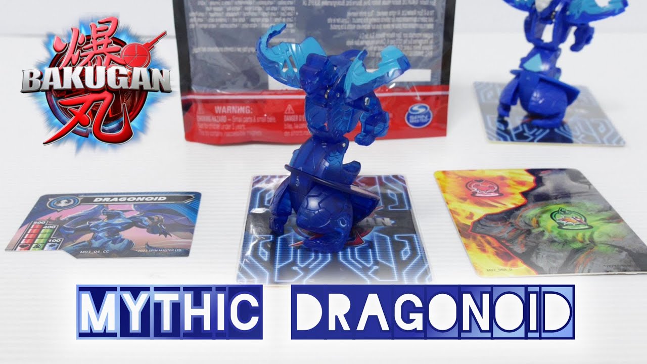 Bakugan 2023 Special Attack Single Figure Dragonoid Includes