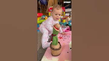 Why is this cactus talking? 🌵 😂 #shorts #cactus #toy #baby