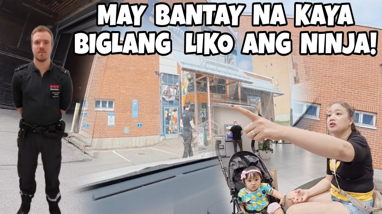 BIGLANG LIKO AT MAY SECURITY SI MISTER SUSPENSE | DUMPSTER DIVING IN FINLAND | THAI-FINNISH