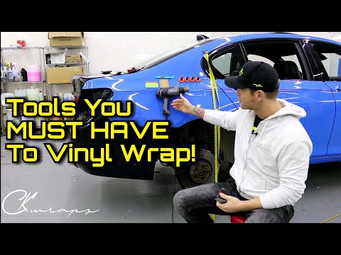 Best vinyl wrap tools, vehicle wrapping tool kit, vinyl wrap tools 