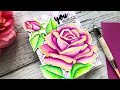 Watercoloring With Hero Hues Reactive Inks