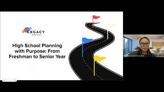 High School Planning with Purpose: From Freshman to Senior Year | Legacy Online School Webinar