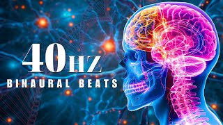 40 hz Binaural Beats - Brings Peace of Mind and Stimulates Maximum Concentration and Memory