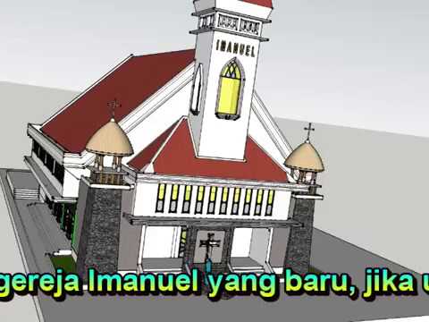 Maket 3D  Gedung Gereja  Imanuel Kefamenanu YouTube