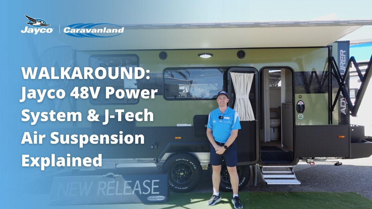 Jayco Adventurer 48V Power System & J-Tech Air Suspension Explained