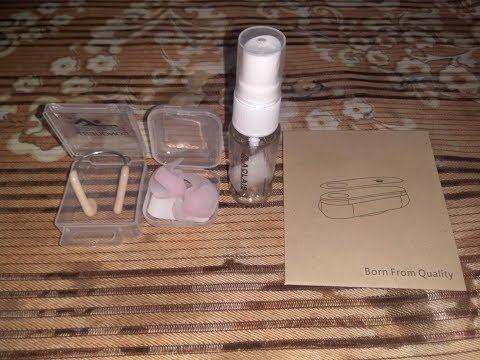 Распаковка №141 (Зажим Для Носа, Беруши, Antifog и пленка для Xiaomi Mi Band 3) AliExpress