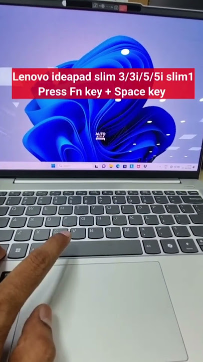 laptop Keyboard light kaise on karen | backlit keyboard laptop lenovo ideapad 3