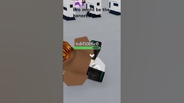 Bro Might be the Honored One #anime #roblox #memes #funny #jjk #shenanigans #battlegrounds