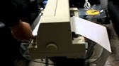 Epson Lq 690 Dot Matrix Printer How To Insert The Paper Youtube