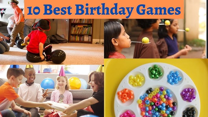 Fun Party Games | For Kids &Teenagers | Birthday Party - Youtube