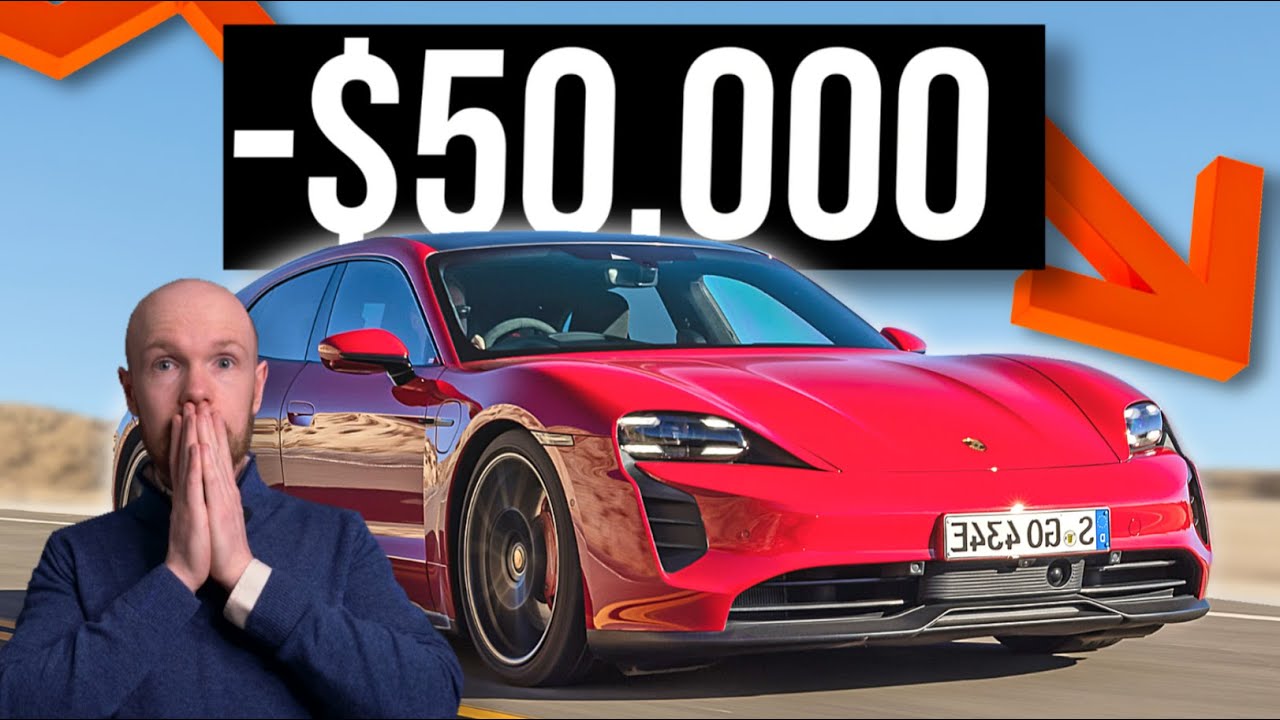 ⁣Porsche Taycan Prices are Collapsing | Depreciation and Buying guide