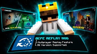 How to make BEST Replays &amp; Cinematics in Minecraft PE! 🤯 [Best Replay Mod]