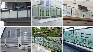 Latest Glass Balcony Railling Design 2024 || Balcony Design || Glass Railing Design | Balcony Design