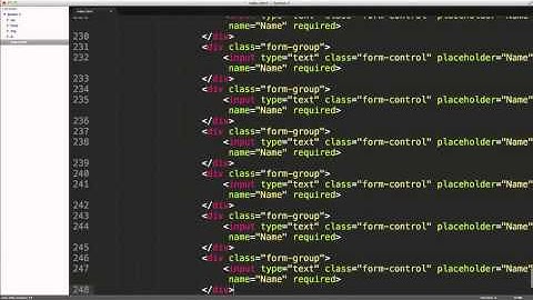 Responsive Web Development with Bootstrap 3 Course. #10 - Contact Section