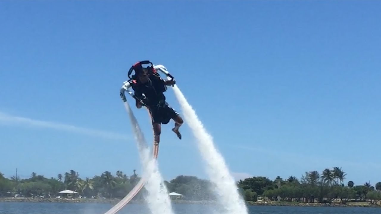 Sunny Water Sports Jetpack Flying YouTube