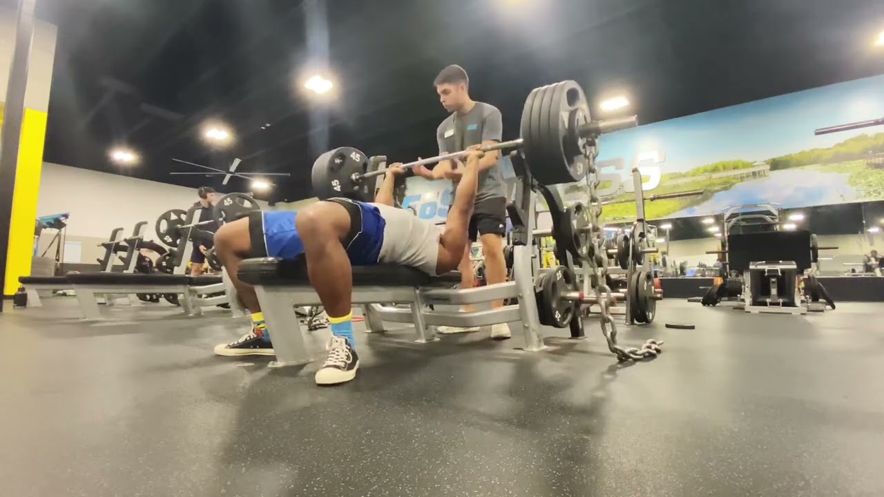 415lb Bench! Build a big chest With Natural Bodybuilding! 