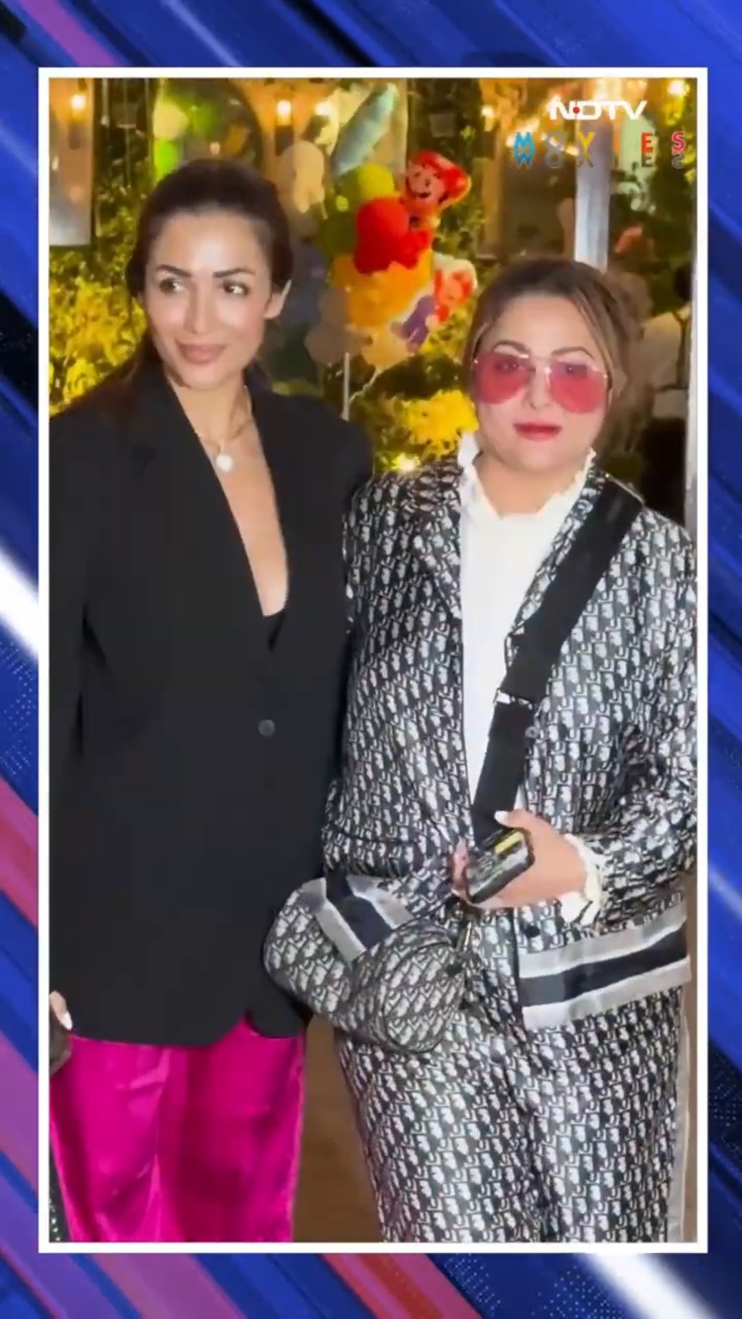 Watch: Sisters Malaika And Amrita Arora Get Papped Together On Their Night Out
