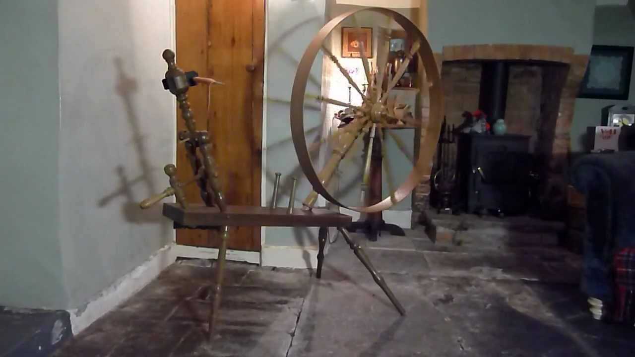 Georgian Great Wheel, Free Spinning Demonstration.