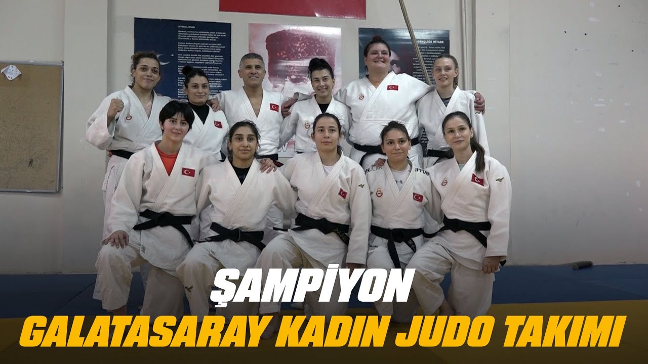 Namağlup Şampiyon Galatasaray Kadın Judo Takımı