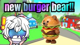 We're getting a BURGER BEAR?! 🍔🐻 Reacting to the NEW Adopt Me Update