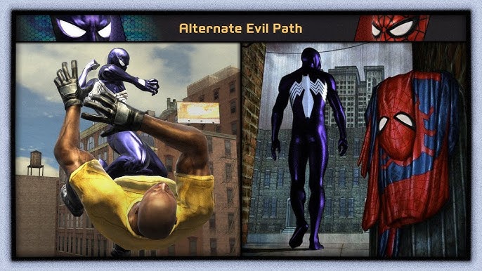 Spider-Man: Web of Shadows - All Good and Evil Choices (4 Endings) 