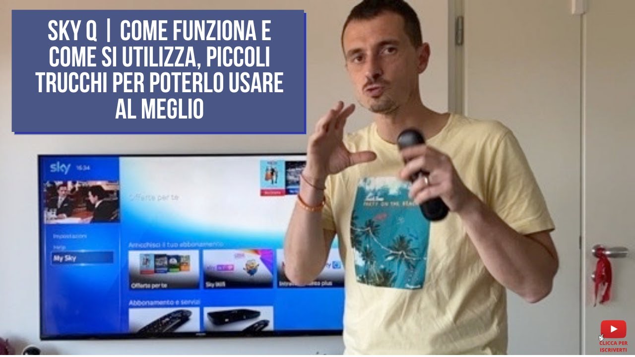 SKY Q | Come funziona e come si utilizza, piccoli trucchi per poterlo usare al meglio