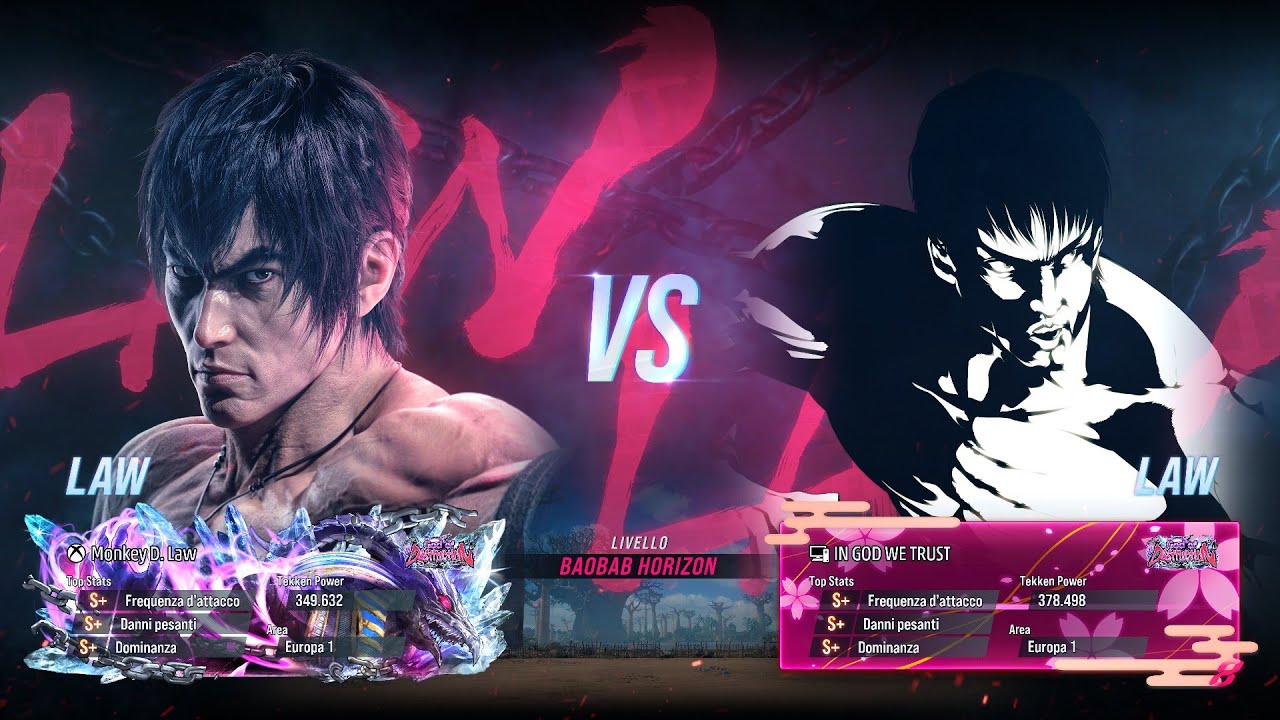 Law runs into an aggressive G.o.D. Law - High Level Mirror matches - #tekken8law #tekken8 #gaming 