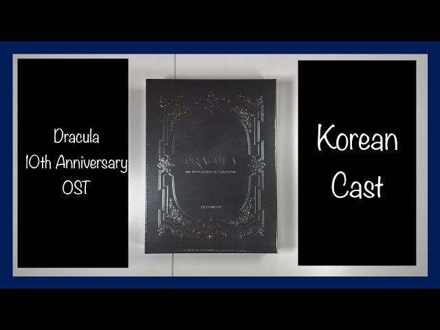 ミュージカル　DRACULA ドラキュラost 韓国　XIA ミュージカル DRACULA ドラキュラost 韓国 XIA OST発売案内