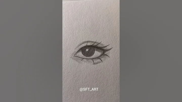 Simple to draw eyes..✨ #art #eyes #sketch #drawing #shorts