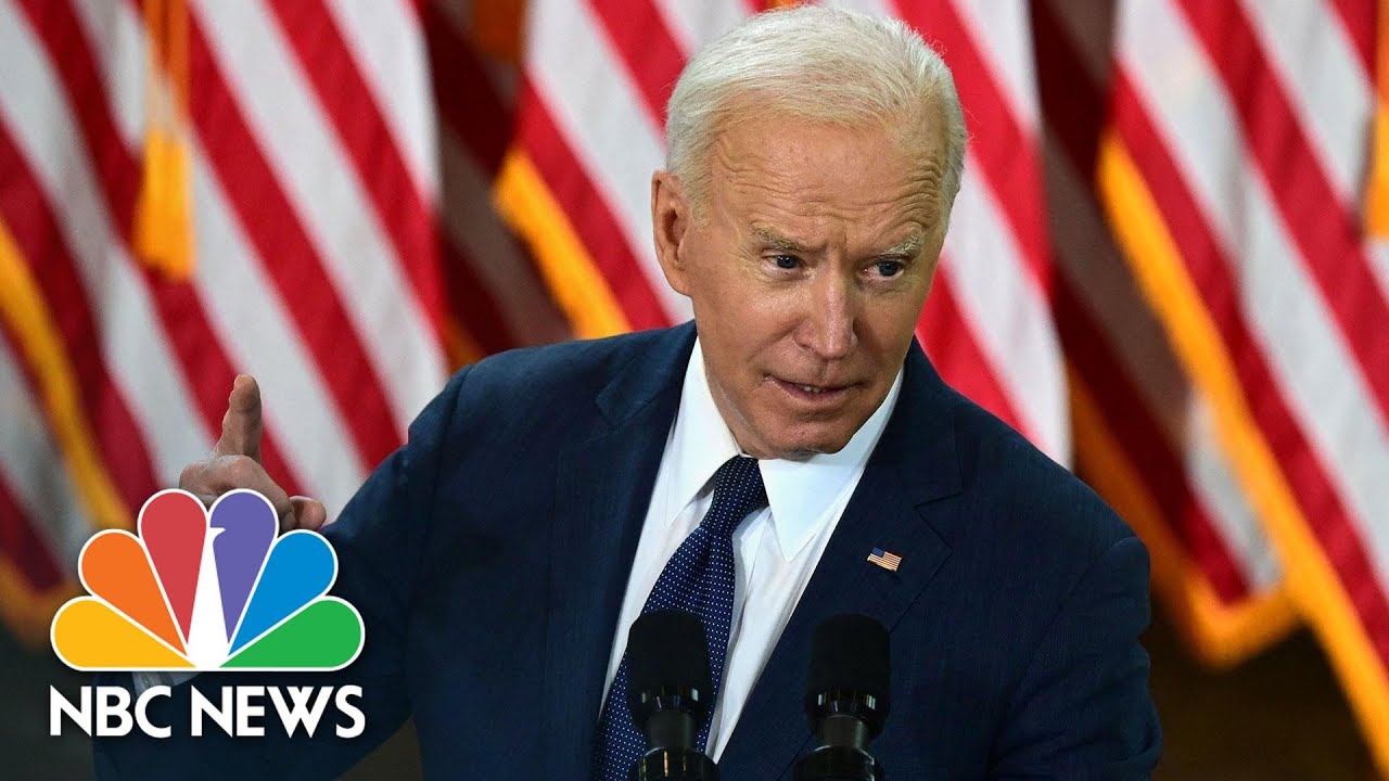 Biden Unveils Infrastructure Plan: 'It's Big, Yes. It's Bold, Yes' | NBC News NOW