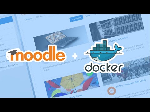 Moodle Learning Management System (LMS) on Docker