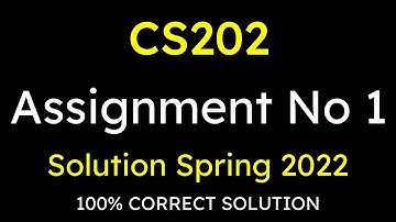 CS202 ASSIGNMENT 1 ||  CORRECT SOLUTION FALL 2022  || CS202 ASSIGNMENT 1 SPRING 2022